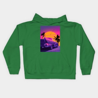 Retro Summer Kids Hoodie